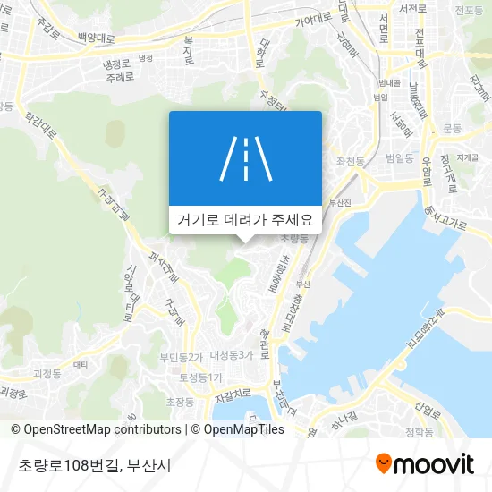 초량로108번길 지도