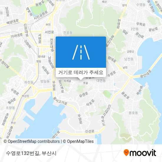 수영로132번길 지도