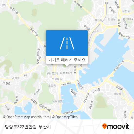망양로322번안길 지도