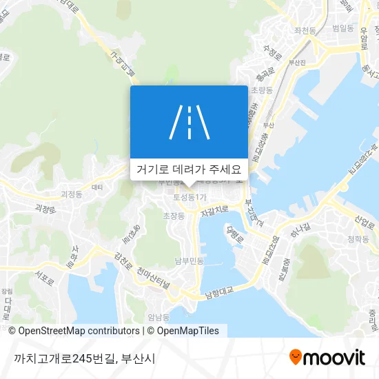 까치고개로245번길 지도