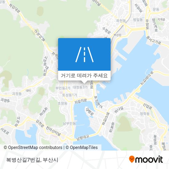 복병산길7번길 지도