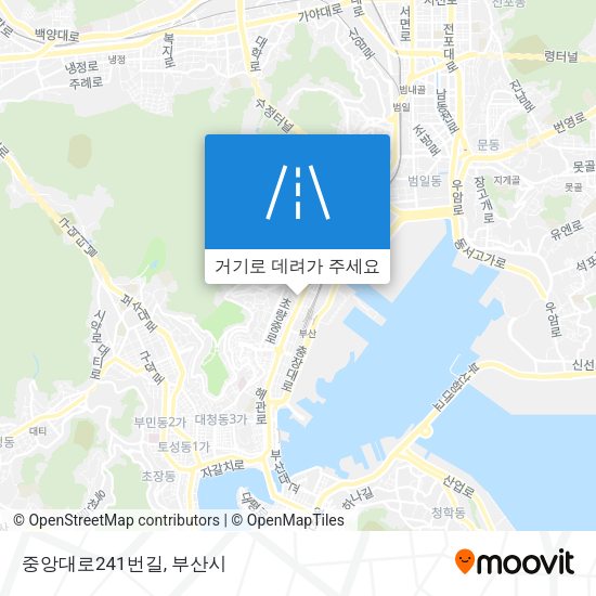 중앙대로241번길 지도
