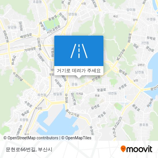 문현로66번길 지도