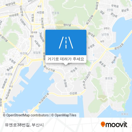 유엔로38번길 지도