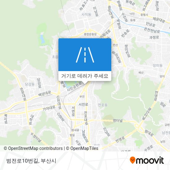 범전로10번길 지도