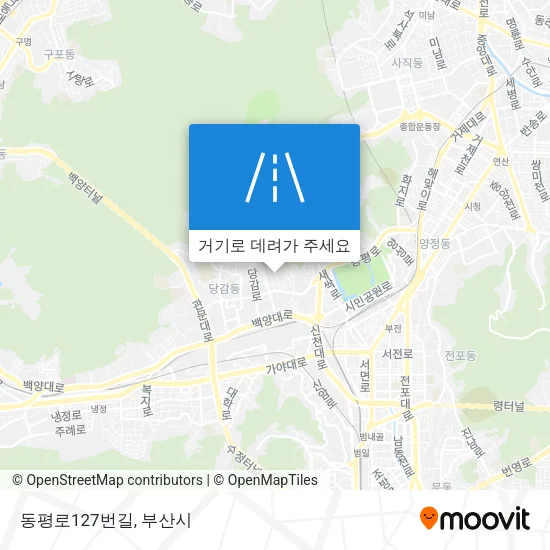 동평로127번길 지도