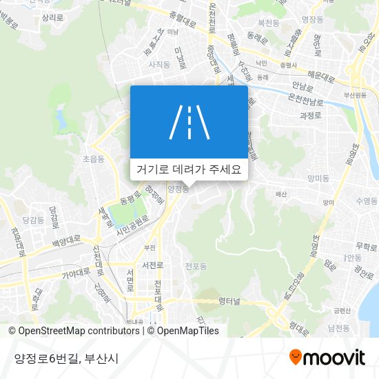 양정로6번길 지도