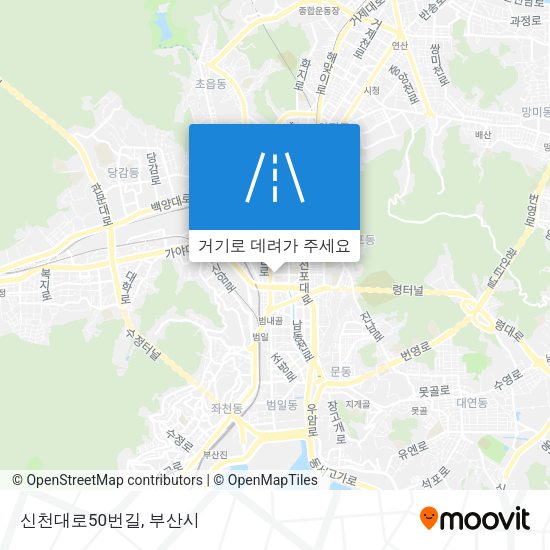 신천대로50번길 지도