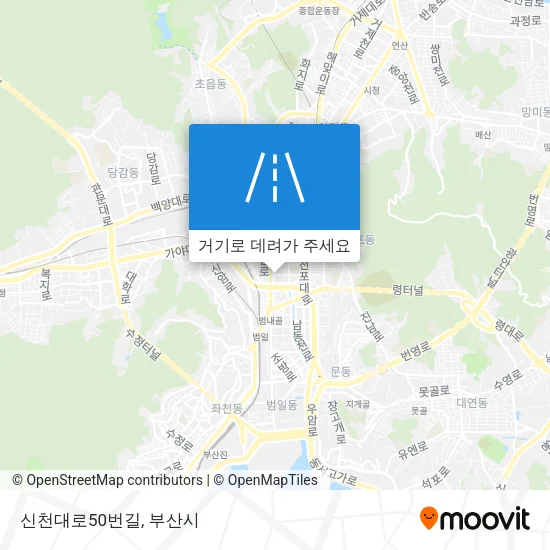신천대로50번길 지도