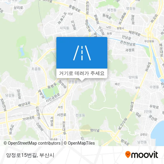 양정로15번길 지도