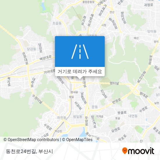 동천로24번길 지도