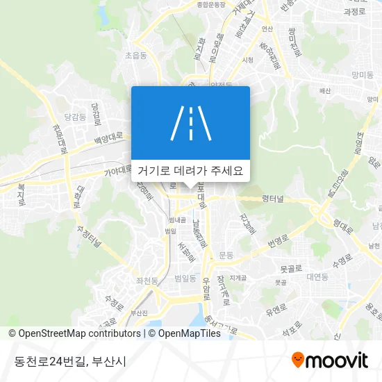 동천로24번길 지도