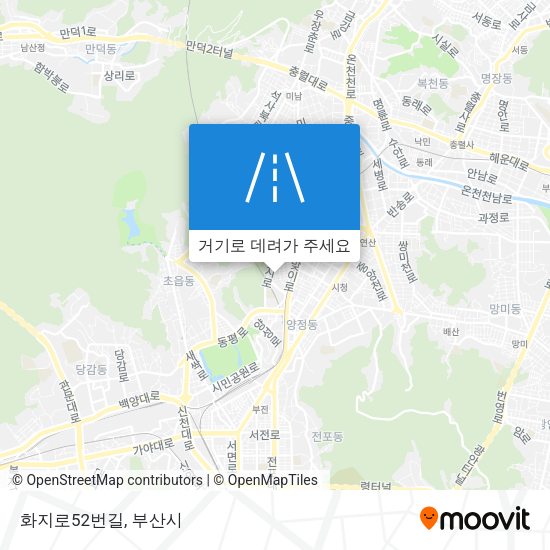 화지로52번길 지도