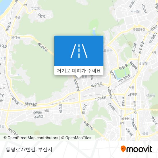 동평로27번길 지도