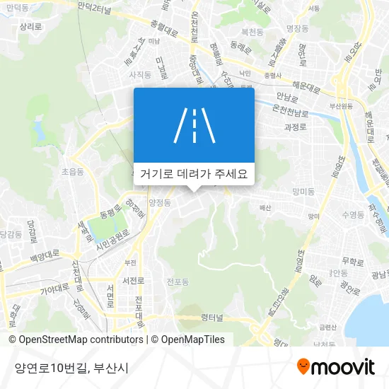 양연로10번길 지도