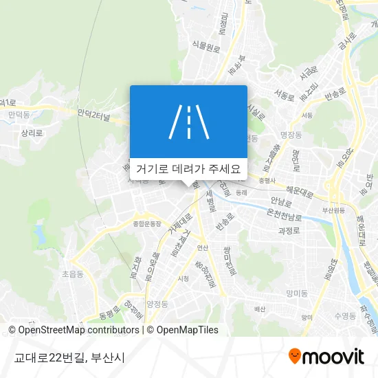 교대로22번길 지도