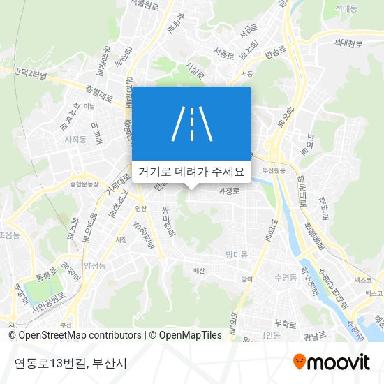 연동로13번길 지도