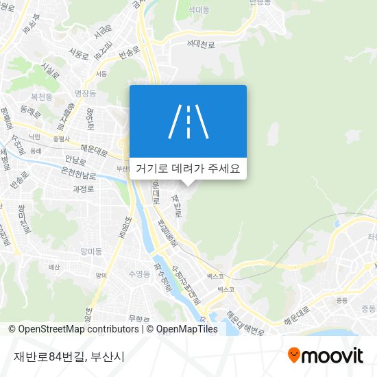 재반로84번길 지도