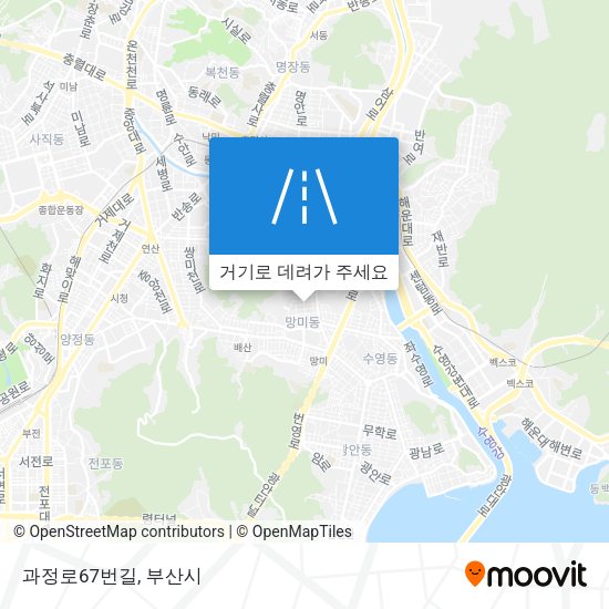 과정로67번길 지도