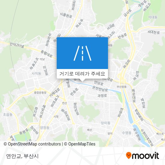 연안교 지도