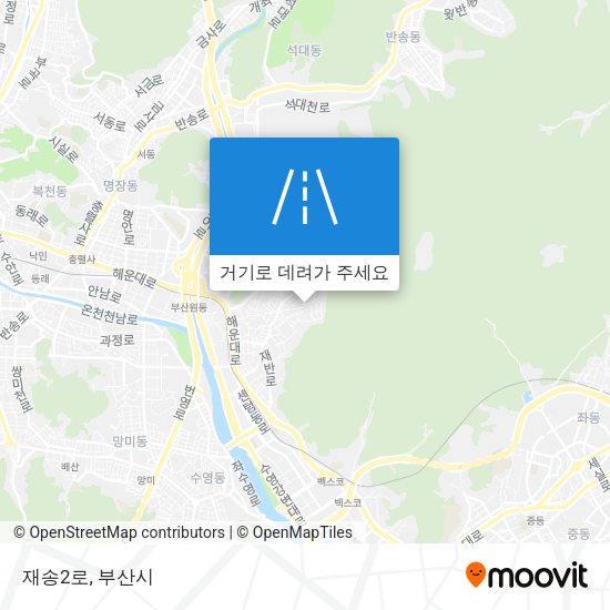 재송2로 지도
