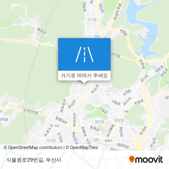 식물원로29번길 지도