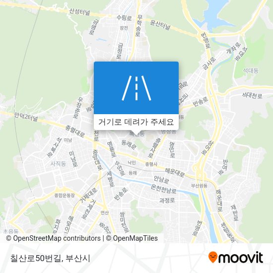칠산로50번길 지도