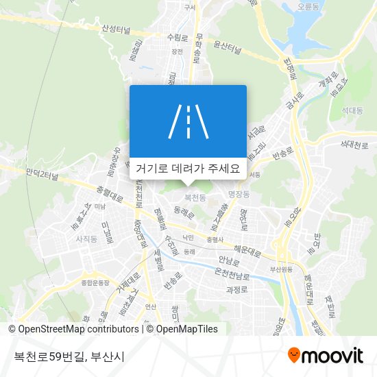 복천로59번길 지도