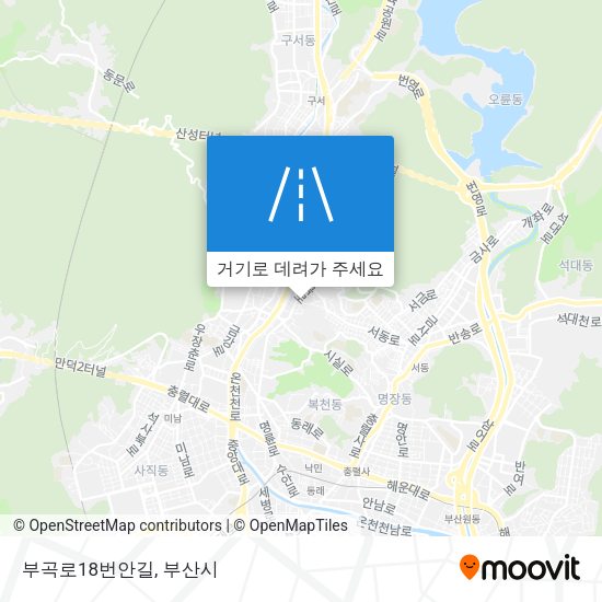 부곡로18번안길 지도