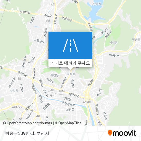 반송로339번길 지도