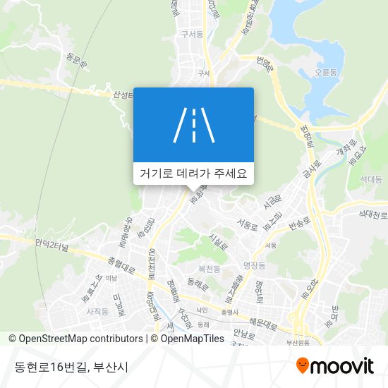 동현로16번길 지도