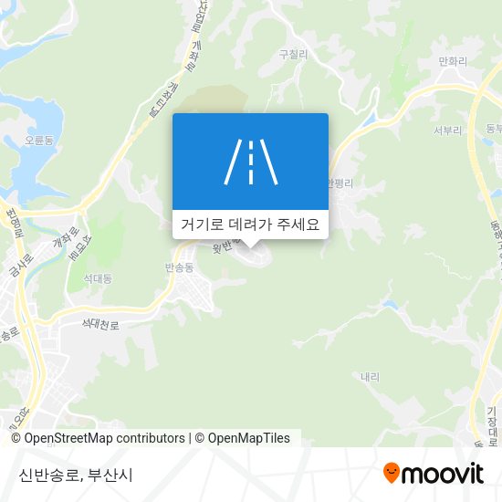 신반송로 지도