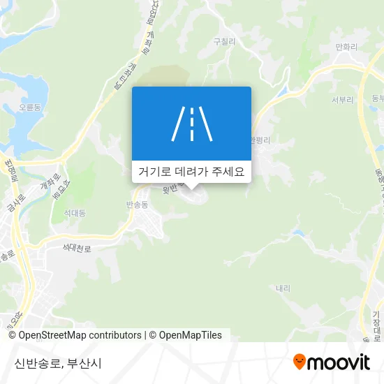 신반송로 지도