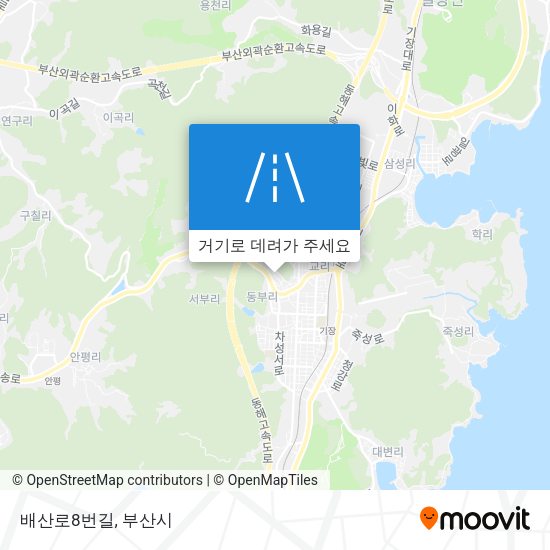 배산로8번길 지도