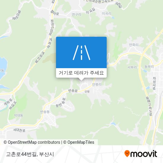 고촌로44번길 지도