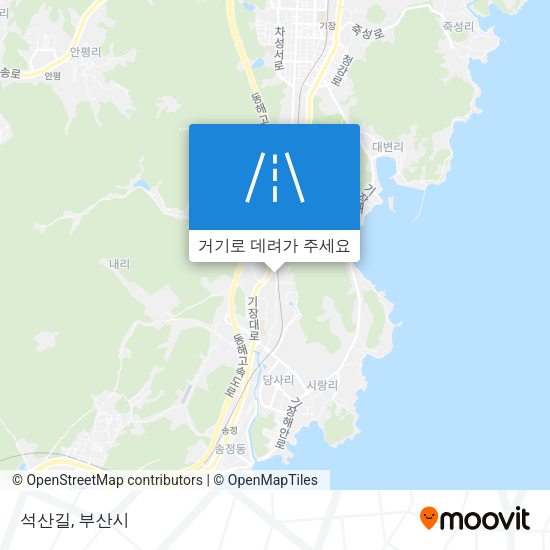 석산길 지도