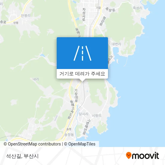 석산길 지도