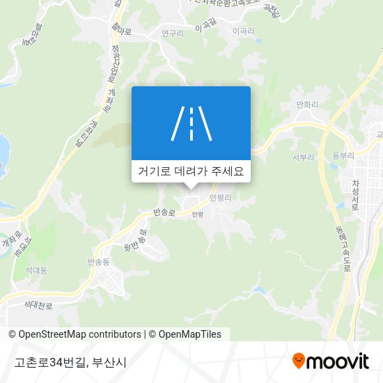 고촌로34번길 지도