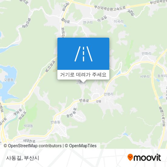 사동길 지도