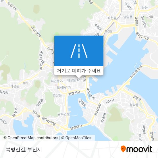 복병산길 지도