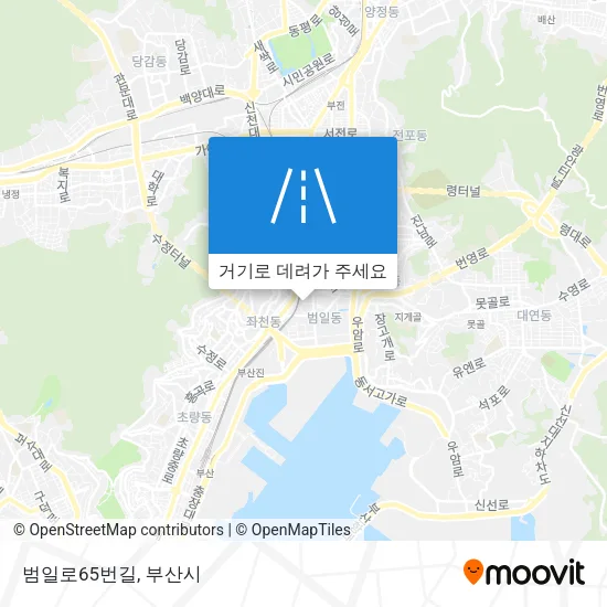 범일로65번길 지도