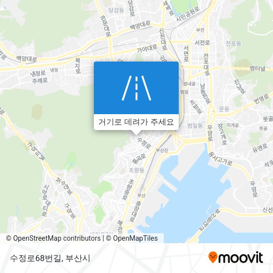 수정로68번길 지도