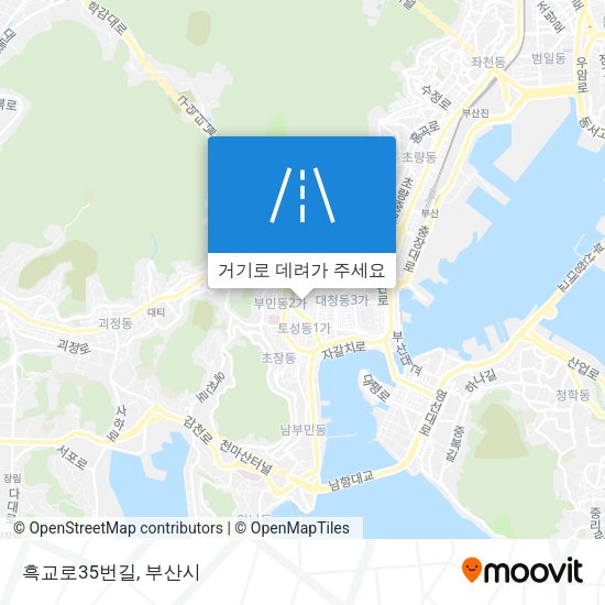 흑교로35번길 지도