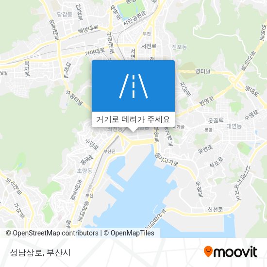 성남삼로 지도