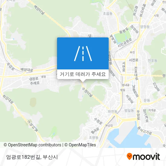엄광로182번길 지도