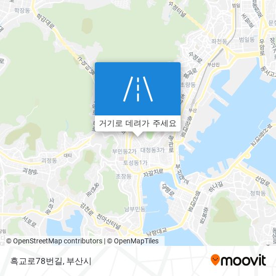 흑교로78번길 지도