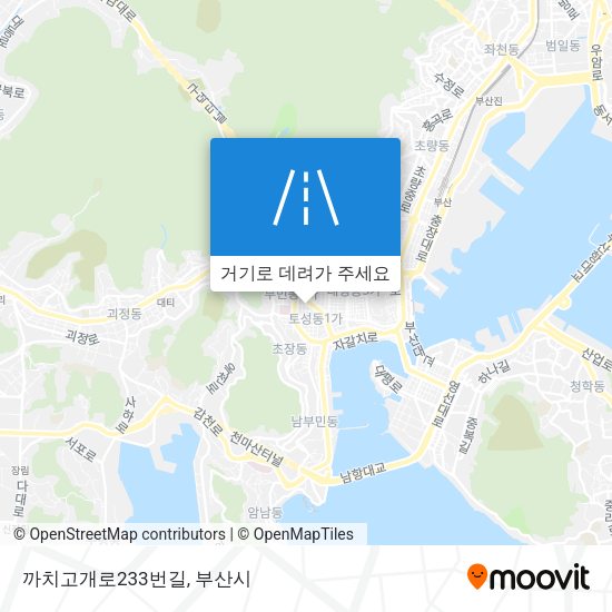 까치고개로233번길 지도