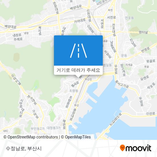 수정남로 지도