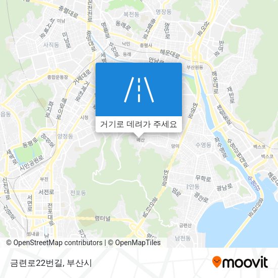 금련로22번길 지도