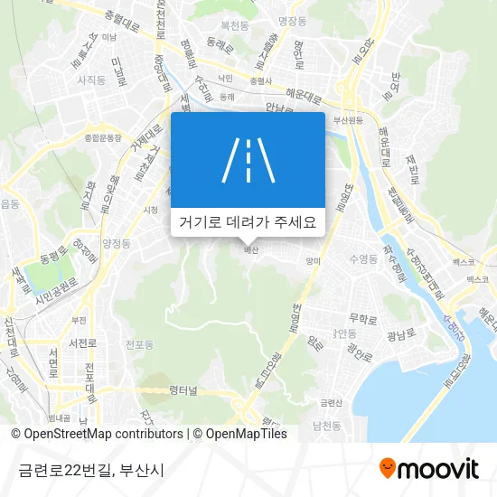 금련로22번길 지도